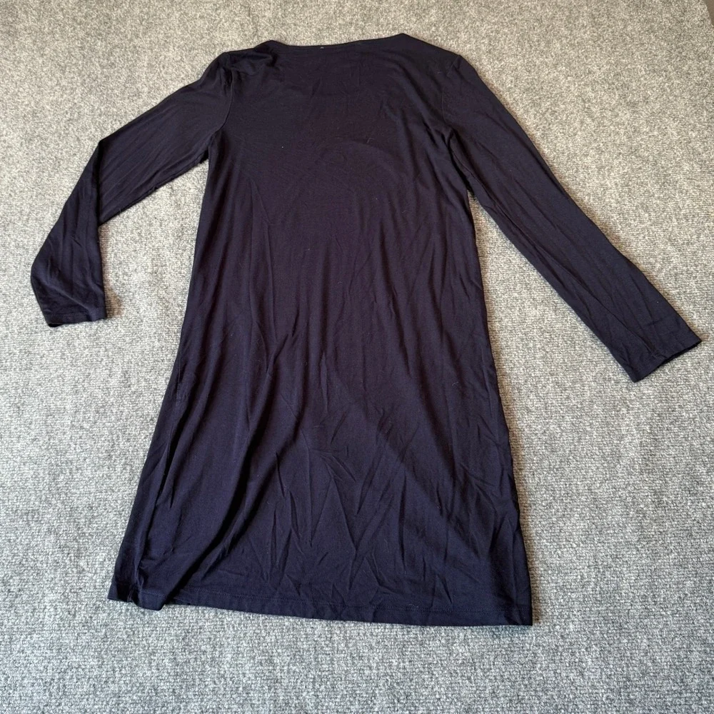 Philosophy Republic Clothing Navy Blue Long Sleeve Casual Dress - Women's Small‎